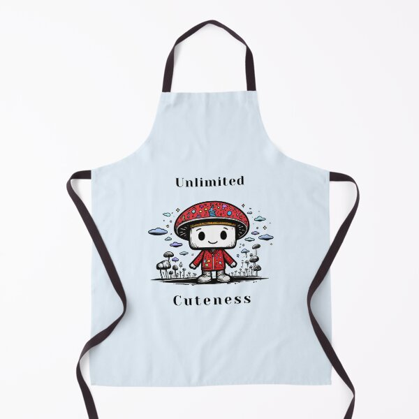 Item preview, Unlimited Cuteness - Cute Red Mushroom Cartoon - A Cute designed and sold by ChuckleCharmz.