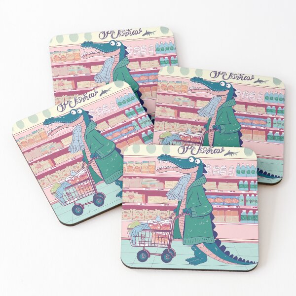 Item preview, shopaholic alligator designed and sold by PricklyPeanut.