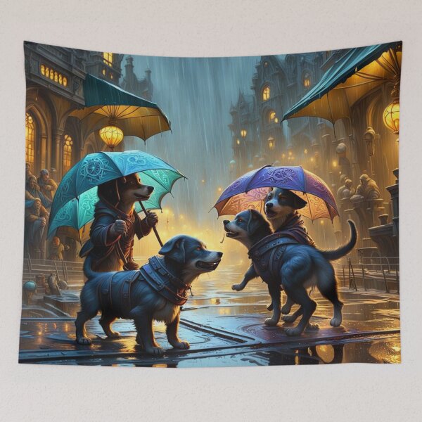 Item preview, Dogs Ruff Rain designed and sold by Melissa Salazar.