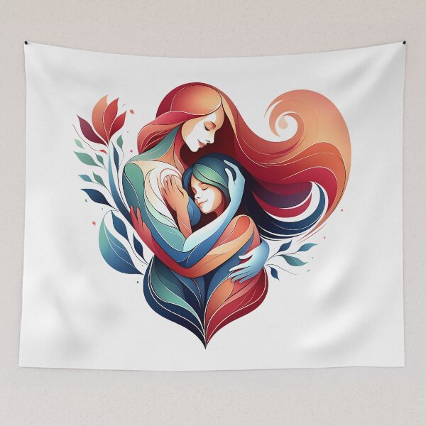 Item preview, Mother-Daughter Embrace designed and sold by 0penvimark.