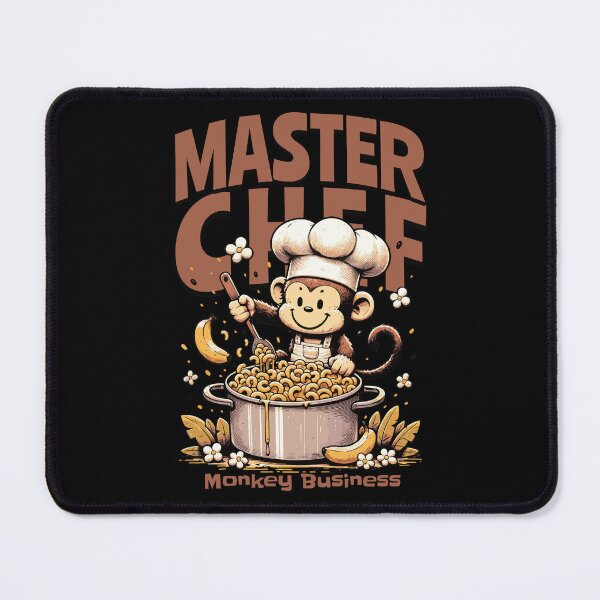 Item preview, Funny Monkey Master Chef Gift designed and sold by InkyGenies.