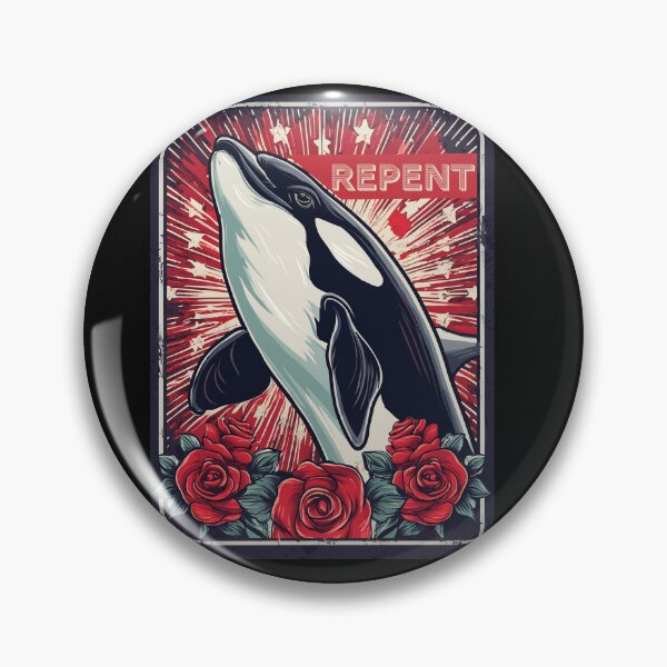 Item preview, Repent to the Almighty Orca designed and sold by abraxisdesign.