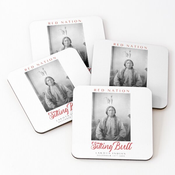 Item preview, Red Nation Sitting Bull designed and sold by TheLaundryLady.