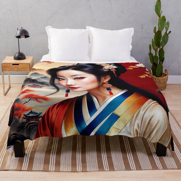Item preview, Pintura Antigua Asiática designed and sold by PixelCraftDSG.