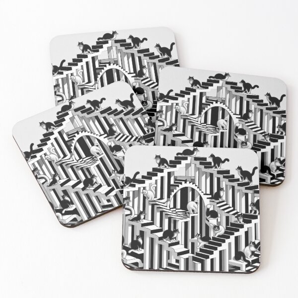 Item preview, Escher Cats 2 designed and sold by Sybille-Yates.