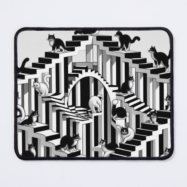 Item preview, Escher Cats 2 designed and sold by Sybille-Yates.