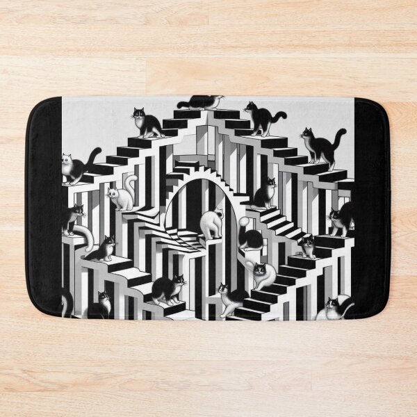 Item preview, Escher Cats 2 designed and sold by Sybille-Yates.