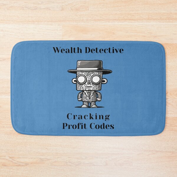 Item preview, Wealth Detective, Cracking Profit Codes - business man quote, funny cartoon  designed and sold by ChuckleCharmz.