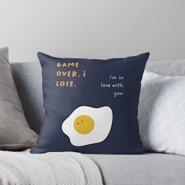 Item preview, Game over. I lose | i'm in love with you | Cute Egg Illustration designed and sold by RM-Journey.