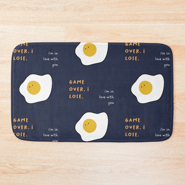 Item preview, Game over. I lose | i'm in love with you | Cute Egg Illustration designed and sold by RM-Journey.