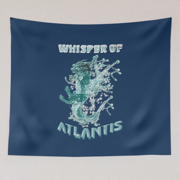 Item preview, ART- Enigmatic 'Whisper of Atlantis' Water Dragon designed and sold by Eejee-SK.