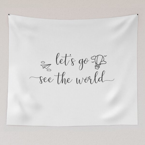 Item preview, Let's go see the world designed and sold by CreateHappy.