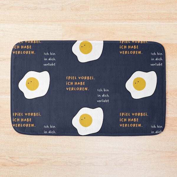 Item preview, Spiel vorbei. Ich verliere | Ich bin in dich verliebt | Cute Egg Illustration designed and sold by RM-Journey.