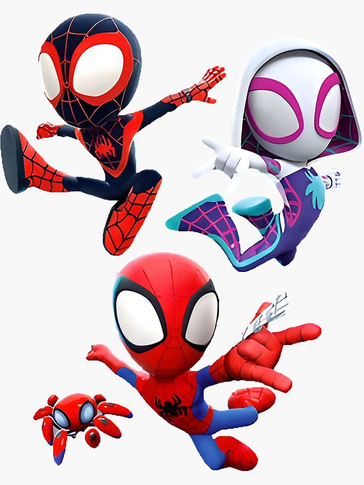 Thumbnail 3 von 3, Sticker, Spidey und sein unglaublicher designt und verkauft von TAKHRIT.