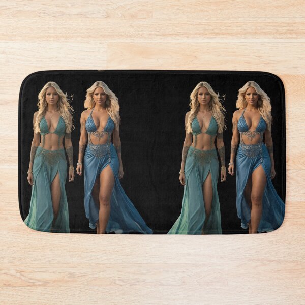 Item preview, blonde twin girly girls modeling on a beach designed and sold by Carlos Gudino.