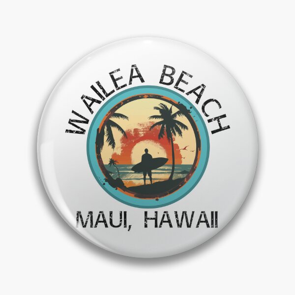 Item preview, Wailea Beach - Hawaii (with Black Lettering) designed and sold by VelvetRoom.