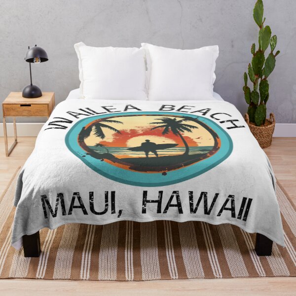 Item preview, Wailea Beach - Hawaii (with Black Lettering) designed and sold by VelvetRoom.