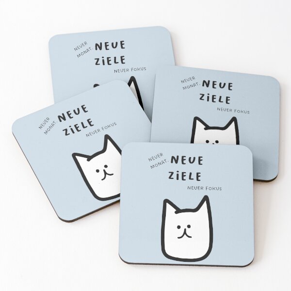 Item preview, NEUER MONAT, NEUE ZIELE, NEUER FOKUS | Cute Dog Illustration designed and sold by RM-Journey.