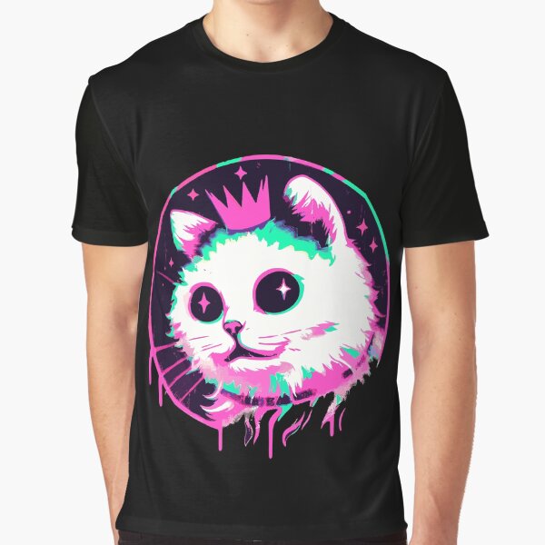 Item preview, Trippy cat king designed and sold by DarkZeka.