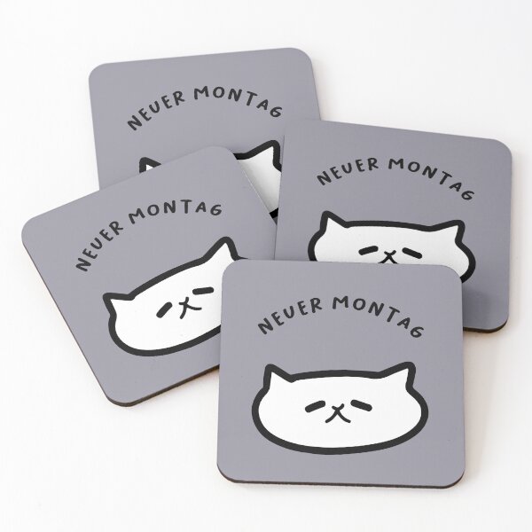 Item preview, Neuer Montag | Cute Dog Illustration  designed and sold by RM-Journey.