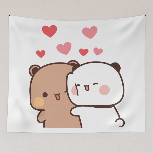 Item preview, Bubu And Dudu Love designed and sold by IsDesignHub.