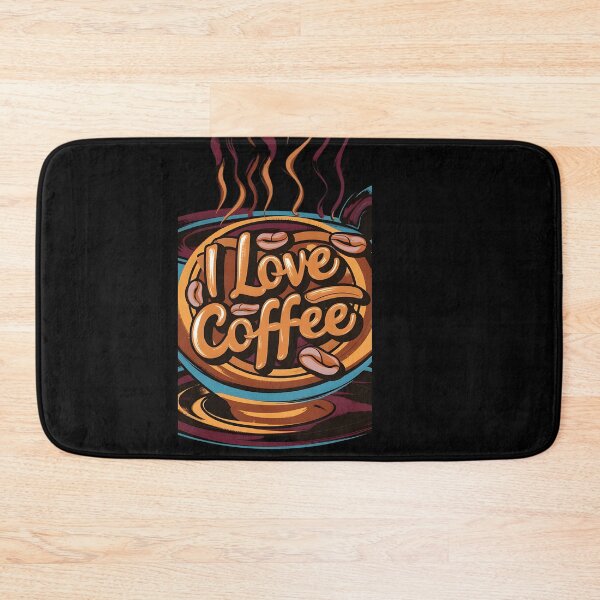 Item preview, I Love Coffee - Vibrant Mug Artwork designed and sold by DZ-Merch.