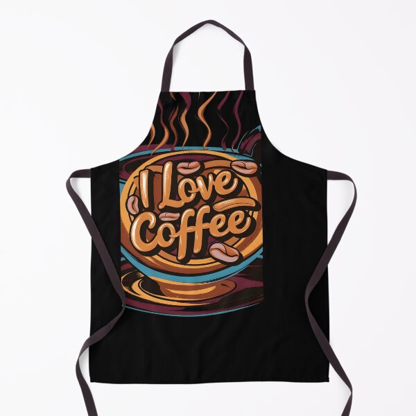 Item preview, I Love Coffee - Vibrant Mug Artwork designed and sold by DZ-Merch.