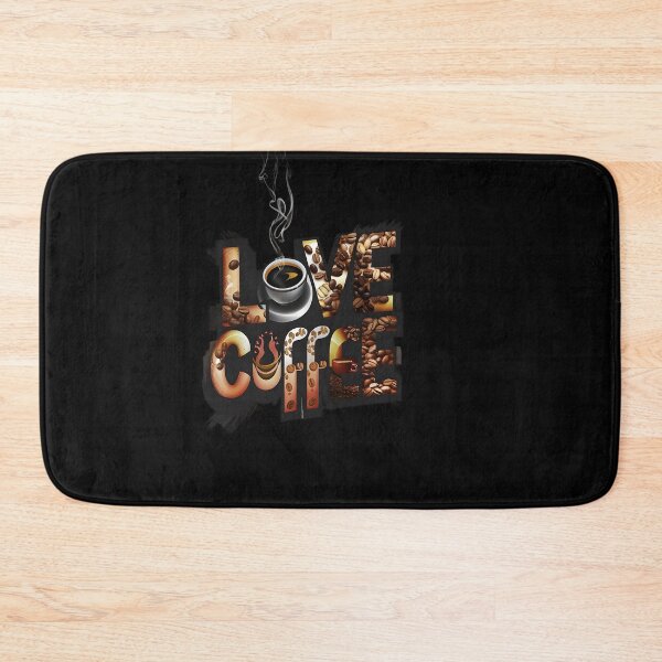 Item preview, I Love Coffee - Coffee Cup and Beans designed and sold by DZ-Merch.