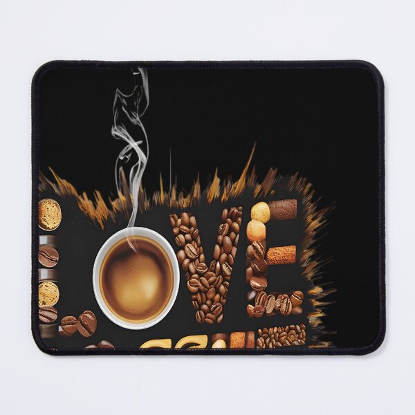 Item preview, I Love Coffee - Coffee Cup and Beans designed and sold by DZ-Merch.