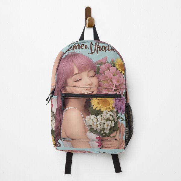 Item preview, girl with bouquet of roses gift for a birthday designed and sold by Carlos Gudino.