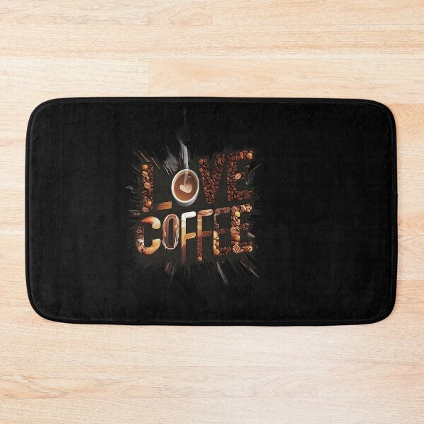 Item preview, Love Coffee Artistic Splash with Coffee Beans designed and sold by DZ-Merch.