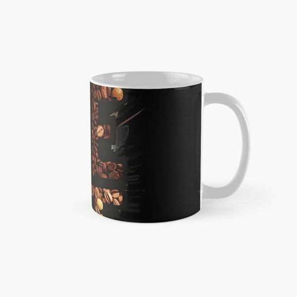 Item preview, Love Coffee Artistic Splash with Coffee Beans designed and sold by DZ-Merch.