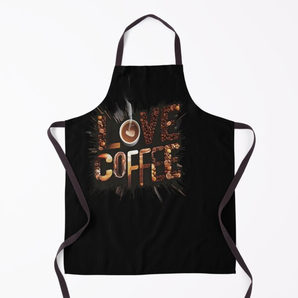 Item preview, Love Coffee Artistic Splash with Coffee Beans designed and sold by DZ-Merch.