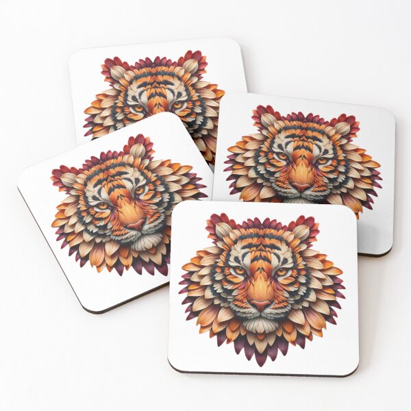Item preview, Floral Fauna Fusion - Tiger designed and sold by MiszungART.