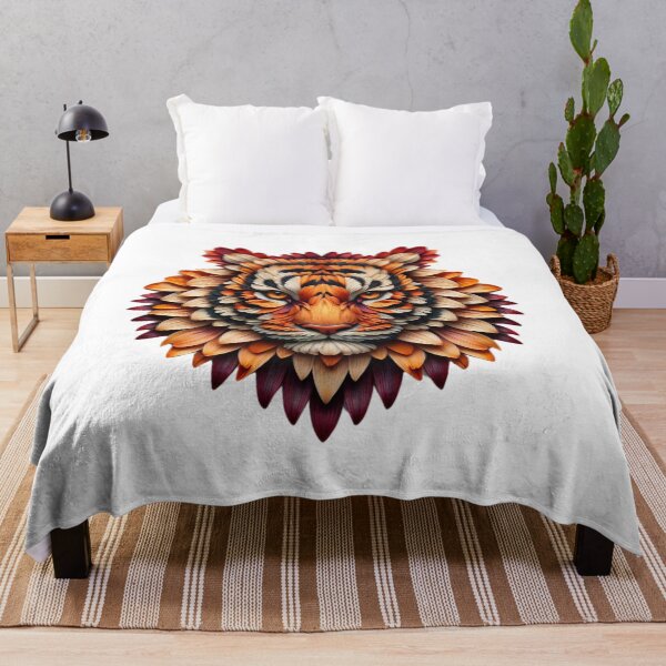 Item preview, Floral Fauna Fusion - Tiger designed and sold by MiszungART.