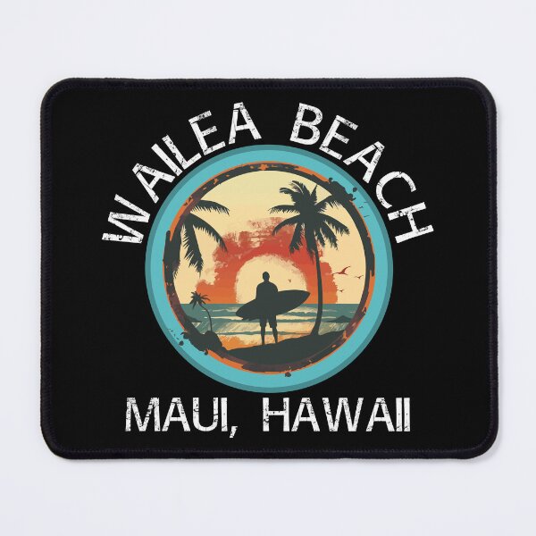 Item preview, Wailea Beach - Hawaii (with White Lettering) designed and sold by VelvetRoom.