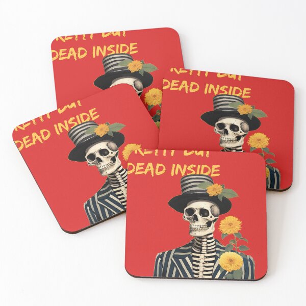 Item preview, sarcastic skeleton 1: Pretty but dead inside designed and sold by obstinator.