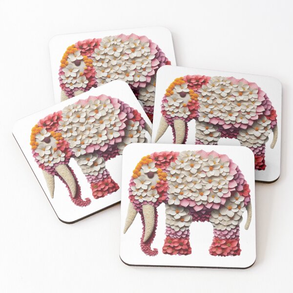 Item preview, Floral Fauna Fusion - Elephant designed and sold by MiszungART.