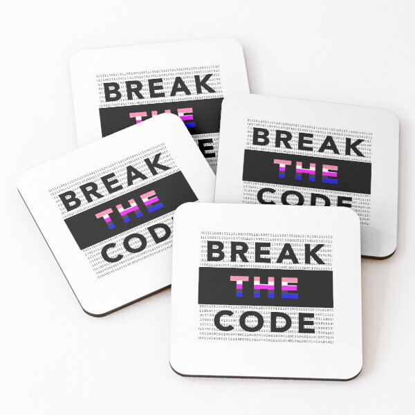Item preview, Break The Code Eurovision 2024 - Genderfluid Ver. designed and sold by Cryptid-Crafter.