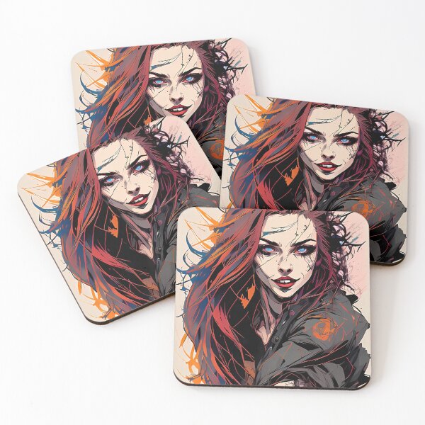 Item preview, Smiling woman with long brown hair designed and sold by MrBooch.