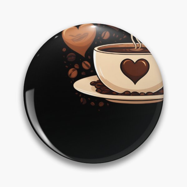 Item preview, Coffee Love Heartwarming Beverage Art designed and sold by DZ-Merch.