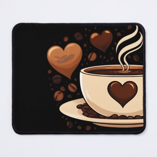 Item preview, Coffee Love Heartwarming Beverage Art designed and sold by DZ-Merch.