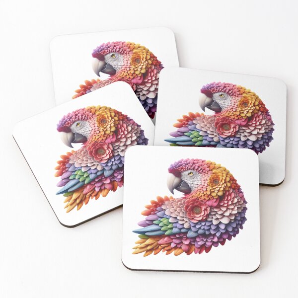Item preview, Floral Fauna Fusion - Parrot designed and sold by MiszungART.