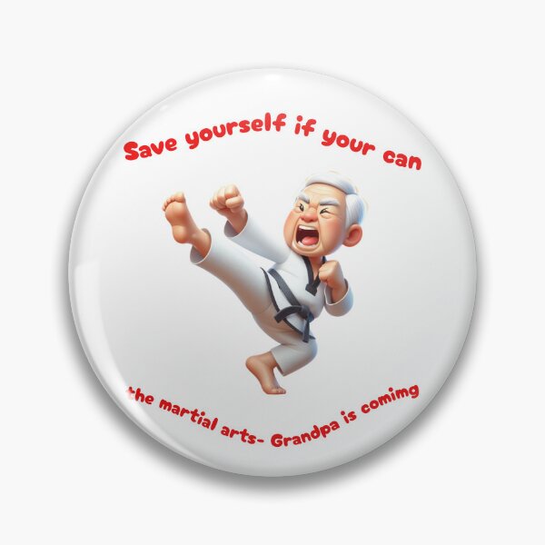 Item preview, Grandpa does martial arts designed and sold by HerbertFlenner.