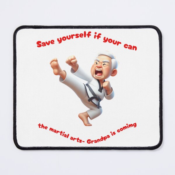 Item preview, Grandpa does martial arts designed and sold by HerbertFlenner.