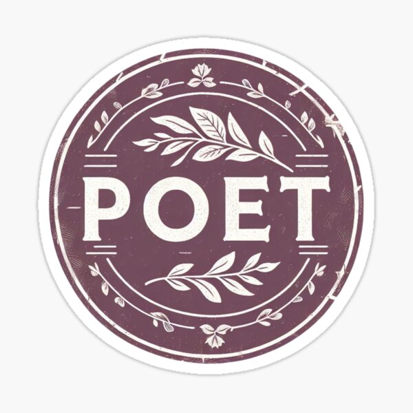Item preview, Purple Poetry | Elegant Floral Literary Art for Creative Souls designed and sold by litchick1977.
