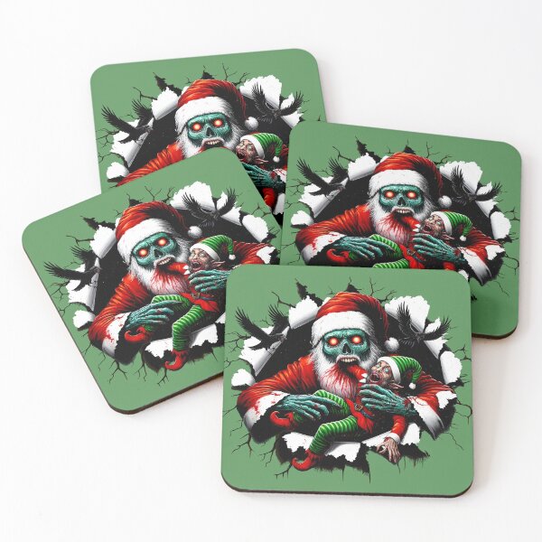 Item preview, Zombie Santa and Elf designed and sold by bunnyboiler.