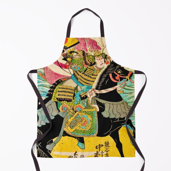 Item preview, Samurai Riding Horse Ukiyo designed and sold by Daruma786.