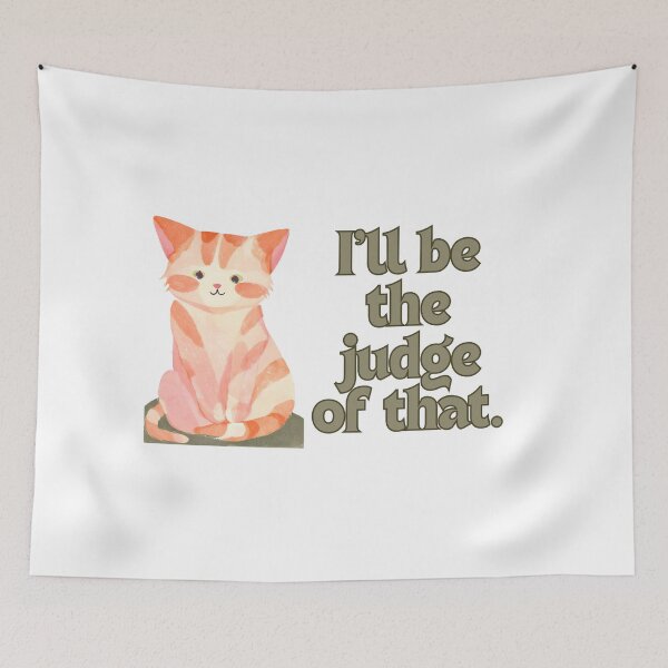 Item preview, Judgey Cat designed and sold by Growing Bold Together.