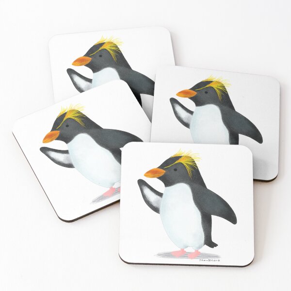 Item preview, Northern Rockhopper Penguin designed and sold by julianamotzko.